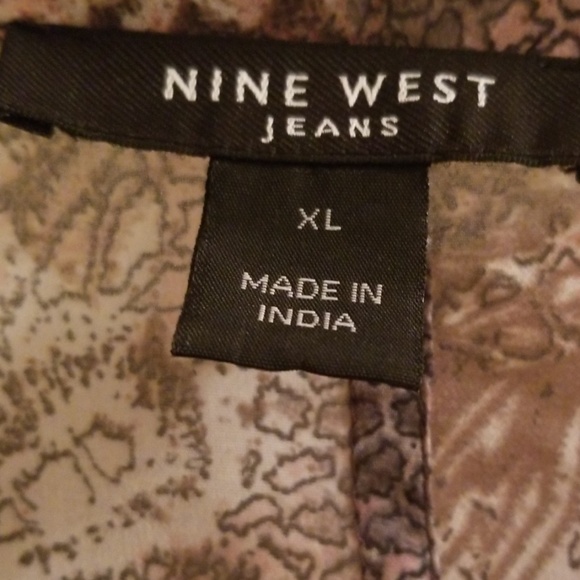 Nine West Women's X-large Sheer Blouse - Picture 2 of 6